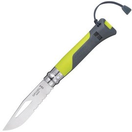 Нож туристический Opinel N°8 Outdoor Green (001578), Цвет : Салатовый