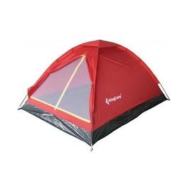 Палатка KingCamp Monodome 3 Red KT3010, Цвет: Красный