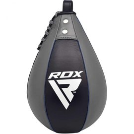 Пневмогруша боксерская RDX Leather Pro Blue M без крепления (2545_40263), Размер: M