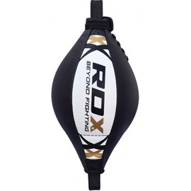 Боксерская груша на растяжке RDX White New с резиновым жгутом (775_30314)