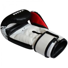 Боксерские перчатки RDX 4B Robo Kids White/Black 6 ун. JBG-4B-6oz (1_10114), Вес: 6 унций, Цвет: Черный/Белый, изображение 4