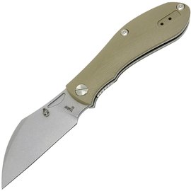 Карманный нож Brutalica TSARAP D2 steel (tan handle), Цвет : Зелёный