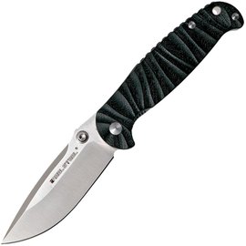 Нож Real Steel H6 Grooved Black (7785)