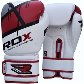 Боксерские перчатки RDX Rex Leather Red 10 ун. (897_10128)