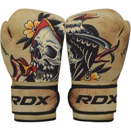 Боксерські рукавички RDX T14 HARRIER Brown Tattoo 12 ун. (2676_40285), Вага: 12 унцій, зображення 2