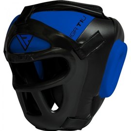 Боксерский шлем тренировочный RDX Guard Blue M (643_10503), Размер: M