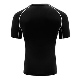 Рашгард с коротким рукавом RDX Lycra Black 2XL (2685_40283), Размер: 2XL, изображение 5