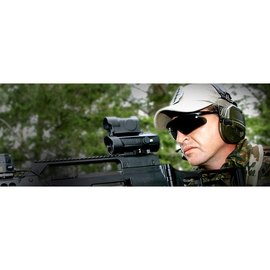 Баллистические очки Swiss Eye Raptor коричневые 10162, изображение 3