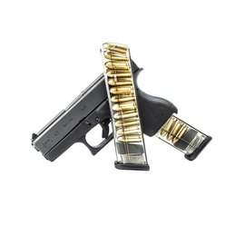 Магазин ETS для Glock 43 9 мм прозрачный, 12 патр. (GLK-43-12), изображение 3