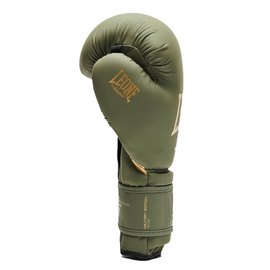 Боксерские перчатки Leone Mono Military 10 ун. (2736_500119), Вес: 10 унций, изображение 4