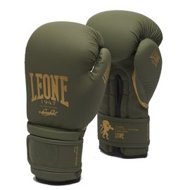 Боксерские перчатки Leone Mono Military 12 ун. (2737_500119), Вес: 12 унций
