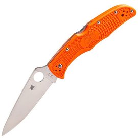 Ніж для самооборони Spyderco Endura 4 Flat Ground помаранчевий (C10FPOR)