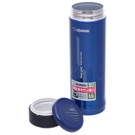 Термокружка Zojirushi 0.5 л синий SM-AFE50AX, изображение 2
