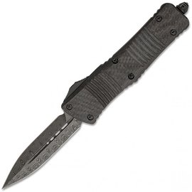 Ніж Microtech Combat Troodon Doble Edge Damascus Signature Series 142-16CFS