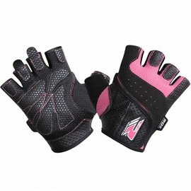 Перчатки для фитнеса женские RDX Pink L (350_20108), изображение 5