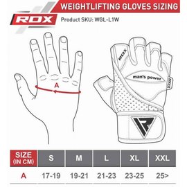 Перчатки для зала RDX Pro Lift Gel XL (335_20103), Размер: XL, изображение 4