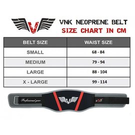Пояс для тяжелой атлетики VNK Neoprene L (2205_60072), Размер: L, изображение 6