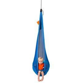 Детский стул-гамак La siesta Joki air moby JAD90-33, Цвет: Синий, изображение 2