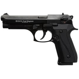 Сигнальный пистолет Ekol FIRAT Magnum 9mm черный, Цвет: Чёрный