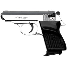 Сигнальный пистолет Ekol Major 9mm хром, Цвет: Chrome
