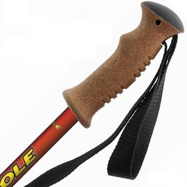 Треккинговые палки Vipole Base Camp QL Cork Roundhead Red 922645, изображение 2