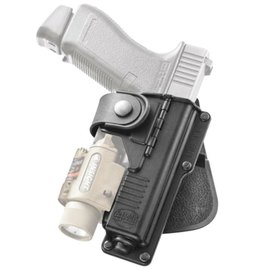 Кобура Fobus для Glock-19/23 с подствольным фонарем, с креплением на ремень, поворотная (RBT19G BH RT)