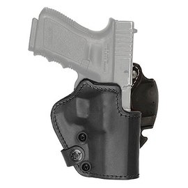 Кобура Front Line открытая, поясная, кожа, для HK USP черный (LKC22B)