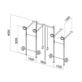 Кроссфит станция V`Noks EXO 4-2 W (2459_60113), изображение 5