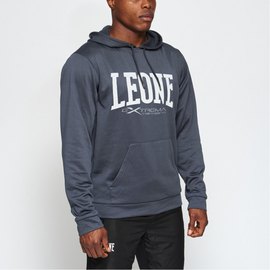 Толстовка с капюшоном Leone Logo Gray XL (2812_500140), Размер: XL