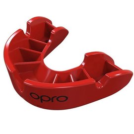 Капа для бокса OPRO Junior Bronze Red (art.02221003), Цвет: Красный, изображение 2
