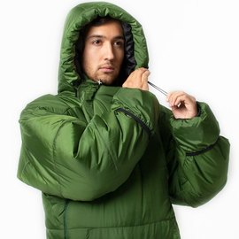 Cпальный мешок-комбинезон Selkbag ORIGINAL, L, зеленый (SBOR6GPL), Размер: L, Цвет : Зелёный, изображение 4
