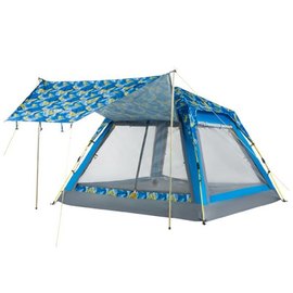 Намет KingCamp Positano Palm blue KT3099, Колір: Синій