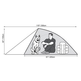 Палатка Snugpak Scorpion 2 двухместная olive (1568.10.97), изображение 2
