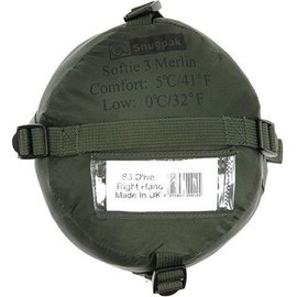 Спальник Snugpak Softie 3 Merlin лев. 5&deg;c/0&deg;c, 220х75, 0.9кг, olive (1568.10.55), изображение 4