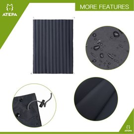 Спальный мешок Atepa Trippy 480 L Charcoal AS2004, изображение 6