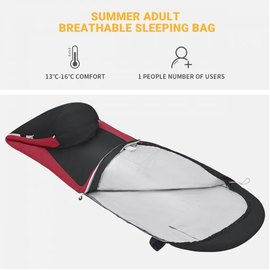 Спальный мешок KingCamp Breeze 70 L Black KS2020, Цвет : Чёрный, изображение 6