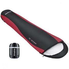 Спальный мешок KingCamp Breeze 70 L Black KS2020, Цвет : Чёрный, изображение 2