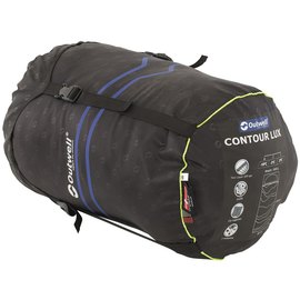 Спальный мешок Outwell Contour Lux Reversible/-3&deg;C Deep Blue Left (230366) 928749, Размер в сложенном состоянии (Д&times;Ш&times;В): 43х24х24 см, Цвет : Синий, изображение 5