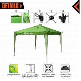 Тент-шатер KingCamp Gazebo Green KT3050, зображення 2
