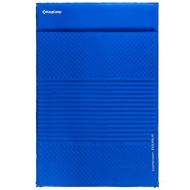 Самонадувающийся коврик KingCamp COMFORT DOUBLE blue KM3084