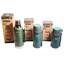 Термос Tramp Greenline 1.2 л, TRC-095, Цвет: Зелёный, изображение 5