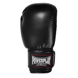 Боксерские перчатки PowerPlay 3004 Черные 12 ун (PP_3004_12oz_Black), Вес: 12 унций, изображение 3
