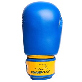 Боксерські рукавички PowerPlay 3004 JR Синьо-жовті 6 ун (PP_3004JR_6oz_Blue / Yellow), Вага: 6 унцій, зображення 2