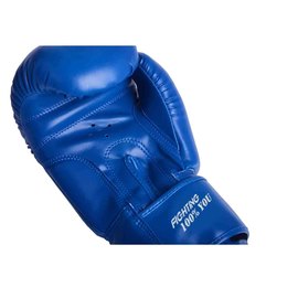 Боксерские перчатки PowerPlay 3004 Синие 14 ун (PP_3004_14oz_Blue), Вес: 14 унций, изображение 5