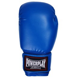 Боксерські рукавички PowerPlay 3004 Сині 16 ун (PP_3004_16oz_Blue), Вага: 16 унцій, зображення 6