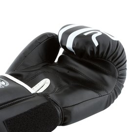 Боксерські рукавички PowerPlay 3010 Чорно-білі 12 ун (PP_3010_12oz_Black / White), Вага: 12 унцій, зображення 5