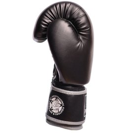 Боксерські рукавички PowerPlay 3010 Чорно-сірі 8 ун (PP_3010_8oz_Black / Grey), Вага: 8 унцій, зображення 2