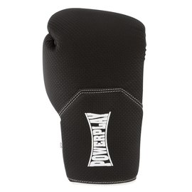 Боксерские перчатки PowerPlay 3011 Черно-белые карбон 12 ун (PP_3011_12oz_Bl/White), Вес: 12 унций, изображение 5