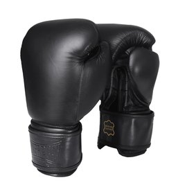 Боксерские перчатки PowerPlay 3014 Черные [натуральная кожа] 16 ун (PP_3014_16oz_Black), Вес: 16 унций, изображение 2
