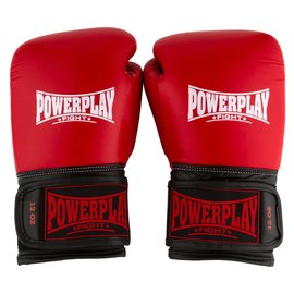 Боксерські рукавички PowerPlay 3015 Червоні [натуральна шкіра] 14 ун (PP_3015_14oz_Red), Вага: 14 унцій, зображення 4